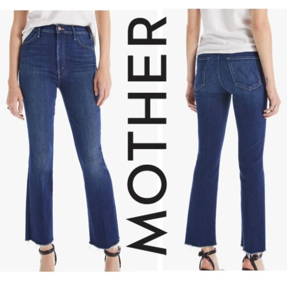 MOTHER Denim - MOTHER DENIM THE HUSTLER ANKLE FRAY JEANS HOME MOVIES sz 27